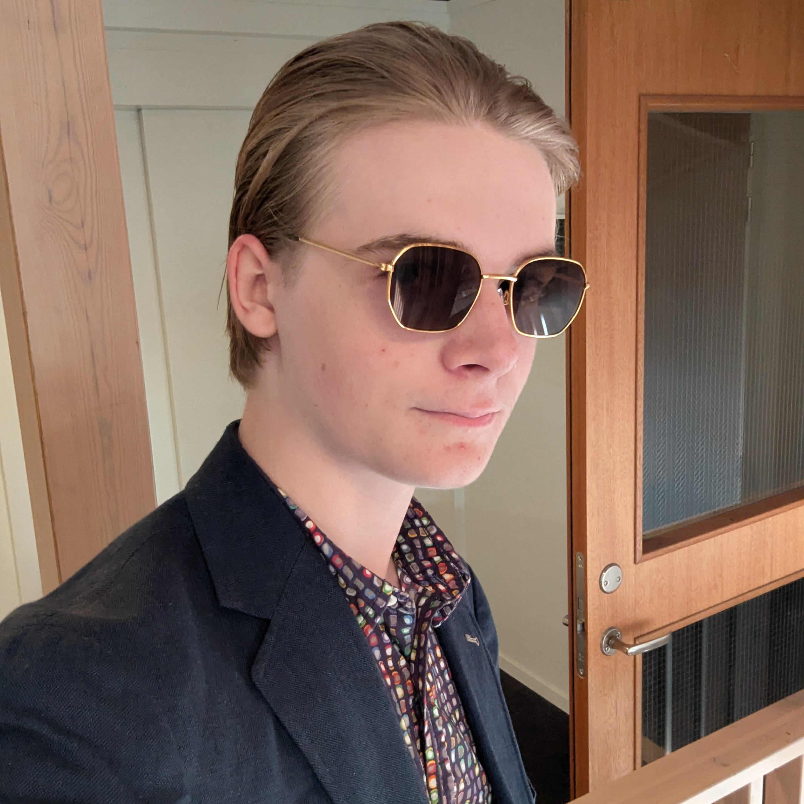 Image of Vilhelm Grill looking fancy